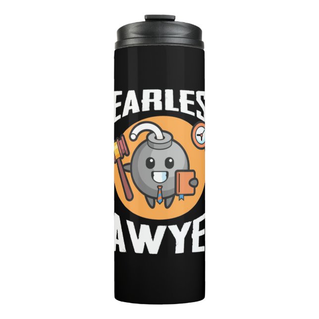 Fearless Lawyer Thermosbecher (Vorderseite)