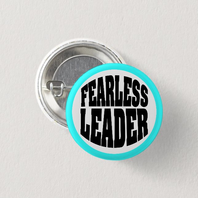 Fearless Leader Button (Vorne & Hinten)