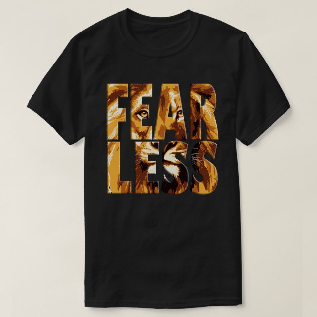 FEARLESS_LION T-Shirt (Design vorne)