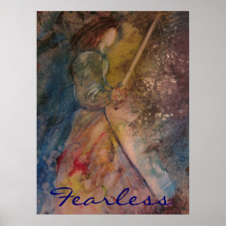 "Fearless"-Poster Poster