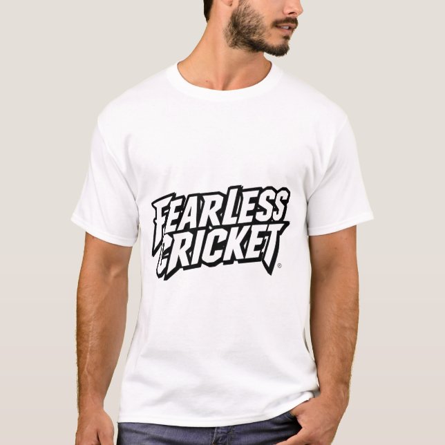 Fearless T20 Cricket Graphic Tee (Vorderseite)