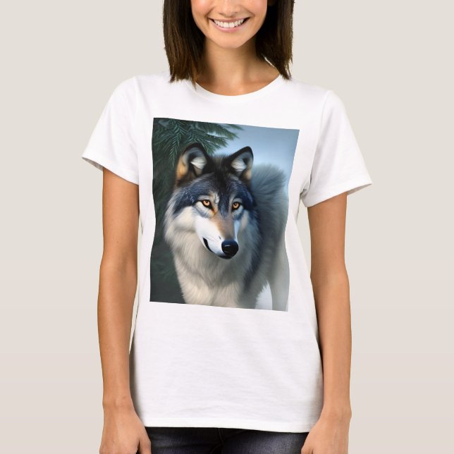 Fearless The Arctic Wolf,   T-Shirt (Vorderseite)