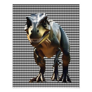 **"Fearsome Grin: The Smirking T-Rex"*** Fotodruck