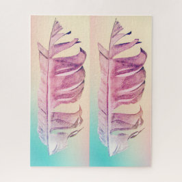 Feather art funky bunt herausfordernd
