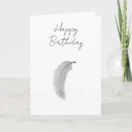 Feather blown by the wind karte