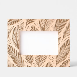 Feather Border Geätzte Rahmen