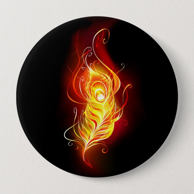 Feather Button (Vorderseite)