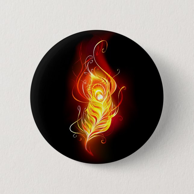 Feather Button (Vorderseite)