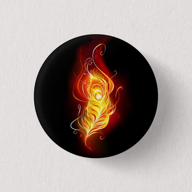 Feather Button (Vorderseite)