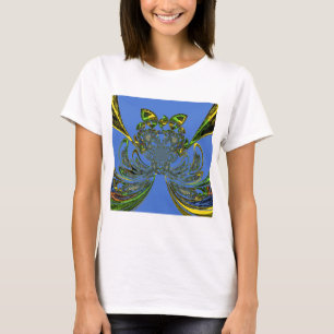 Feather Fish Art Design T-Shirt