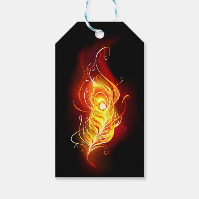 Feather Geschenkanhänger (Vorderseite)