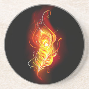 Feather Getränkeuntersetzer