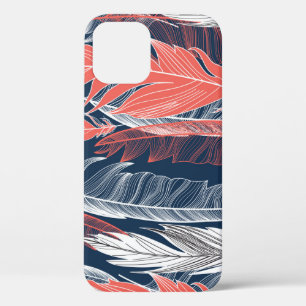 Feather Graphics, schönes nahtloses Muster. Case-Mate iPhone Hülle