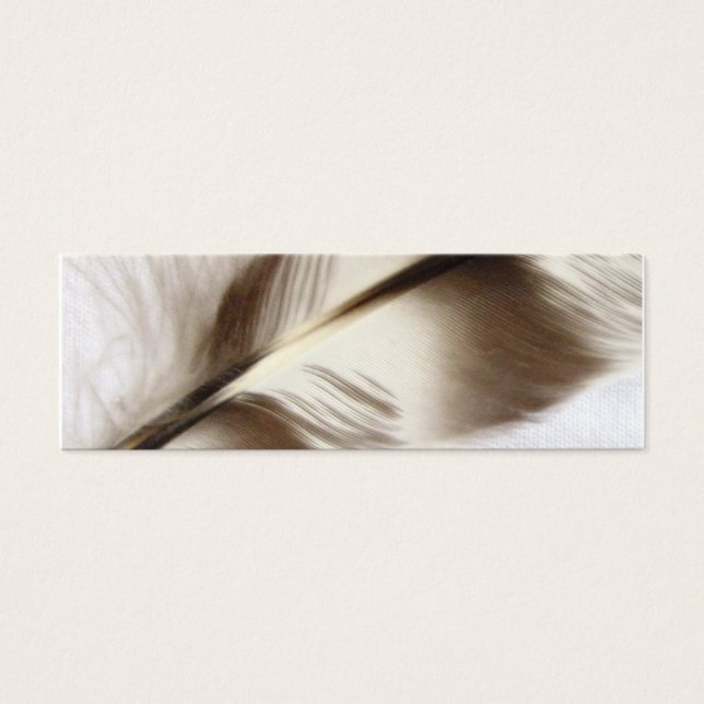 Feather Lesezeichen (Vorderseite)
