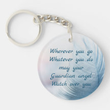 Feather May your Guardian Angel Watch over you