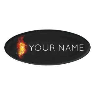 Feather Namenschild