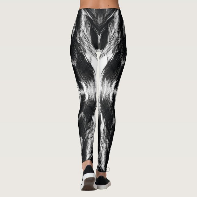 Feather Optic Leggings (Rückseite)