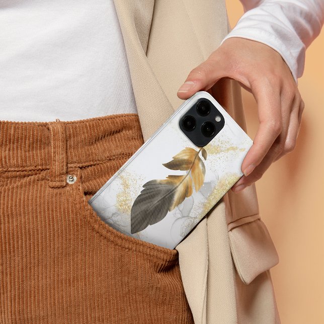 Feather wassercolor art iPhone Case (Von Creator hochgeladen)