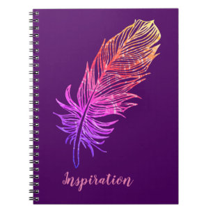 Feather Zeichnend, Inspiration Notebook Notizblock