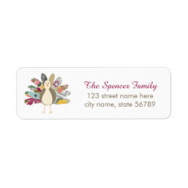 Feathered Friend Address Label