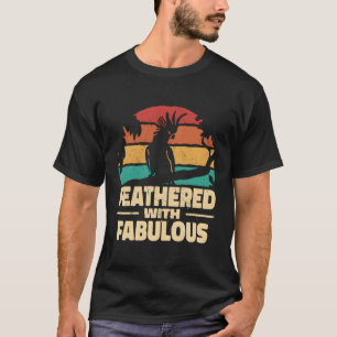 Feathered mit üppigem Cockatoos Cockatiel T-Shirt