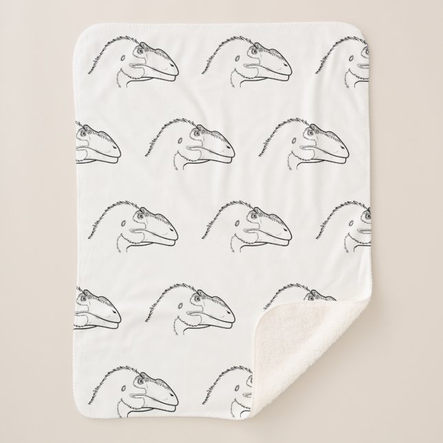 Feathered Siats meekerorum Sherpa Decke Sherpadecke (Vorderseite)