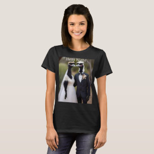 "Feathered Vows: Eine emu-schöne Gewerkschaft der T-Shirt