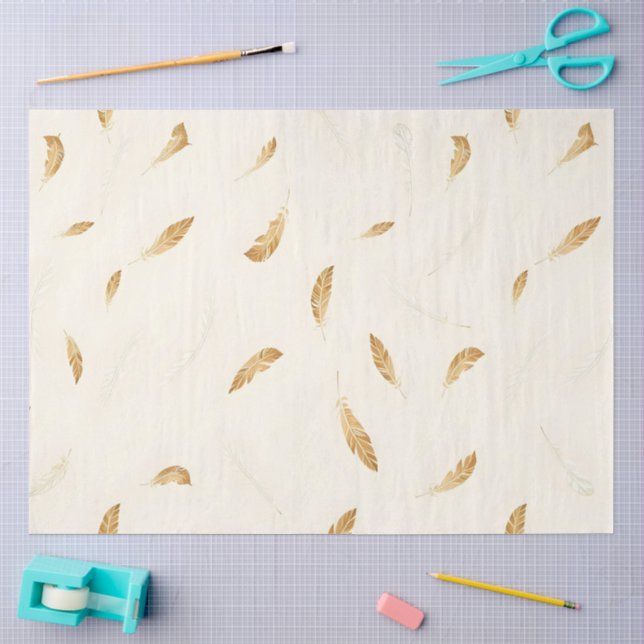 Feathers Luxury Modern Boho Collection Seidenpapier (Basteln)