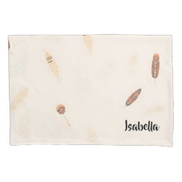 Feathers Luxury Popular Boho Collection Kissenbezug