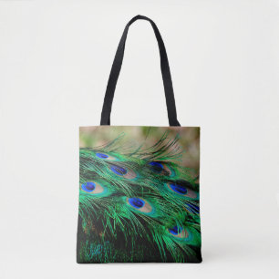 Feathers Peacock Feathers Tasche