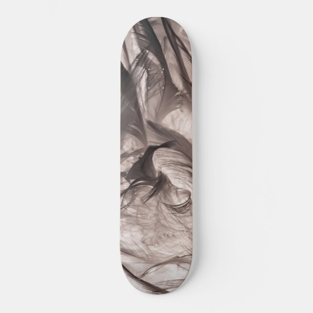 Feathers Skateboard (Vorderseite)
