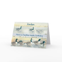 FeatherTastic Amusement Oiseau Joke Goose Carte d'