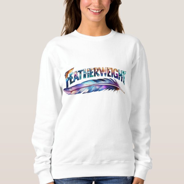 Featherweight Feather - MMA Boxing - Fitness Gym Sweatshirt (Vorderseite)