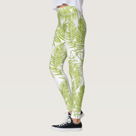 Feathery Fern auf Leggings