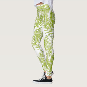Feathery Fern auf Leggings
