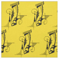 Feathery strukturell-natürlich Deko-Nouveau Motif