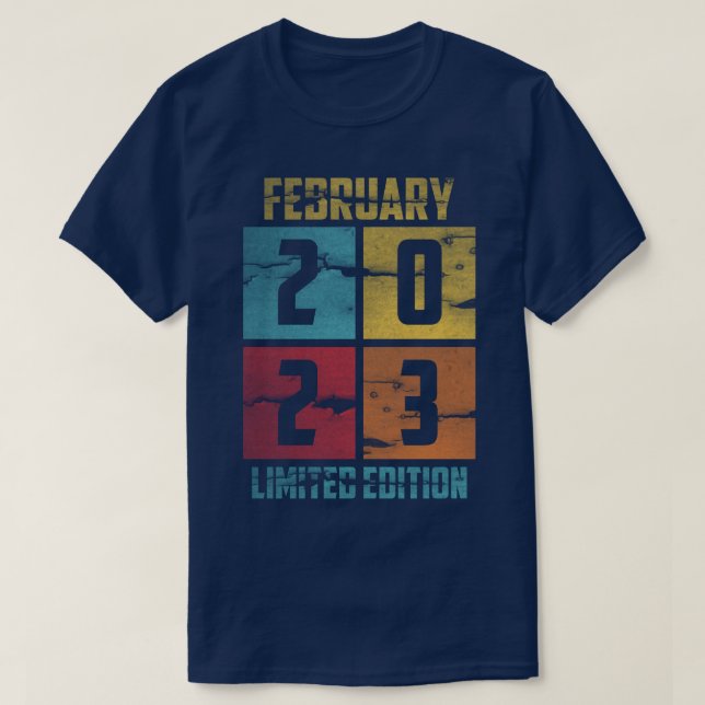 Februar 2023 Limited Edition T-Shirt (Design vorne)