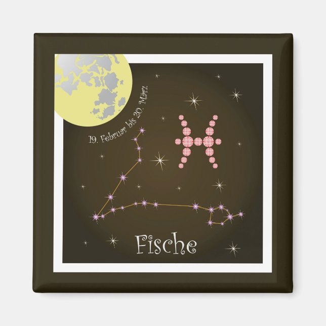 Februar bis 20. März Magnet (Vorne)
