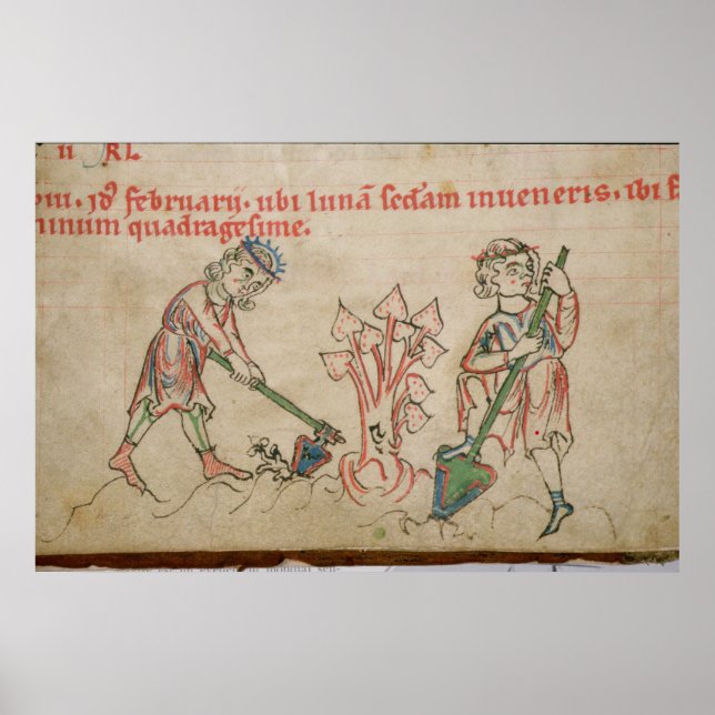 Februar: Feierlichkeiten Poster (Vorne)