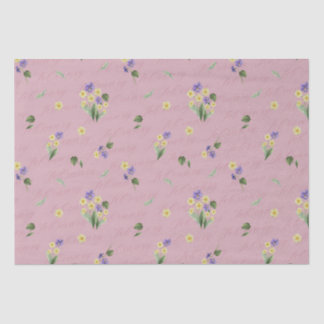 Februar Geburtsmonat Blume Primrose Violet Seidenpapier