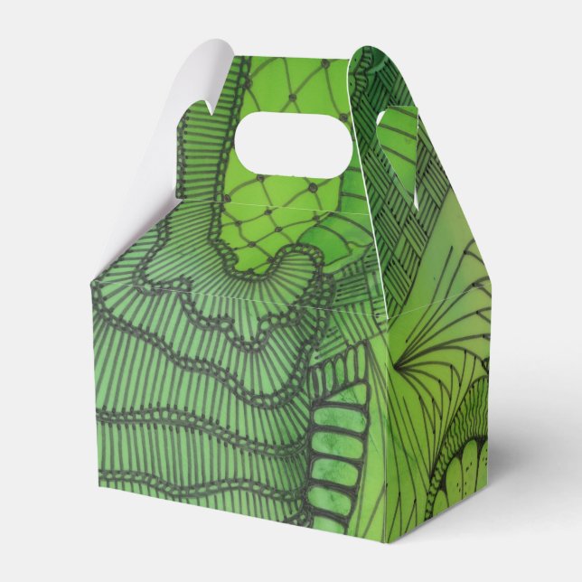 Februar Green Geschenkschachtel (Rückseite)