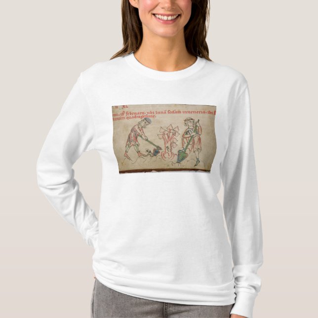 Februar: Hacken T-Shirt (Vorderseite)
