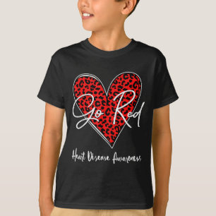 Februar ist rote Herzgesundheit Herzkrankheit Bewu T-Shirt