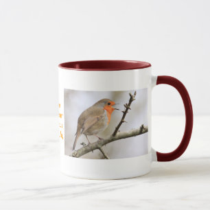 Februar Robin Tasse