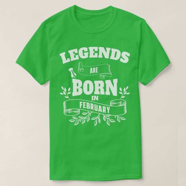 Februar T-Shirt (Design vorne)