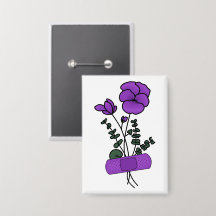 Februar Violet Blume Bandaid