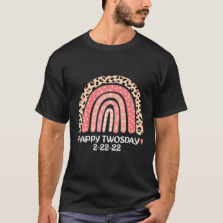 February 2Nd 2022 - 2-22-22 Souvenir - Happy Twosd T-Shirt