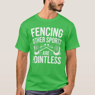 Fechten andere Sportarten sind sinnlos vintage T-Shirt