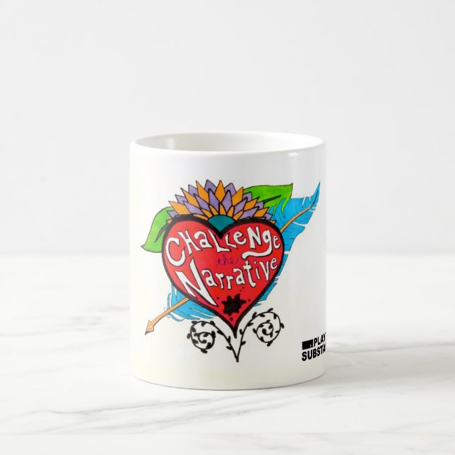 Fechten Sie die erzählende Tasse an (Mittel)