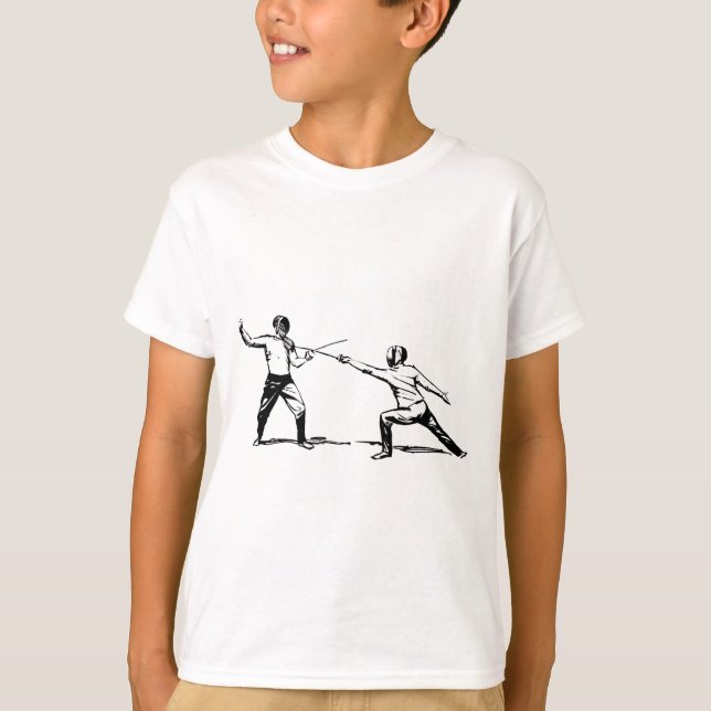 Fechten T-Shirt (Vorderseite)